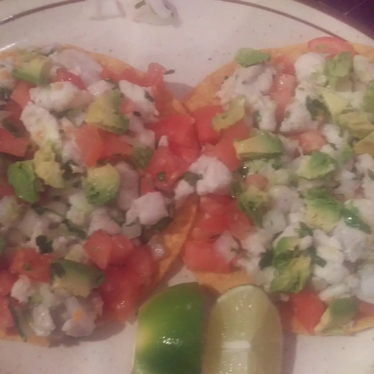 Ceviche Tostada