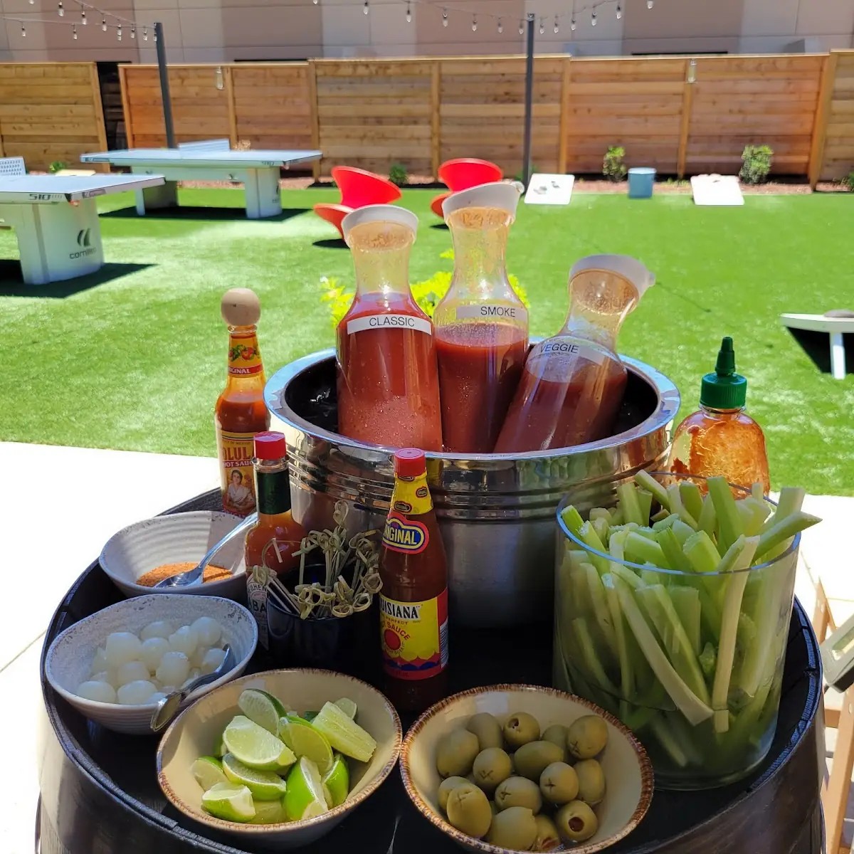 Bloody Mary Bar for Brunch