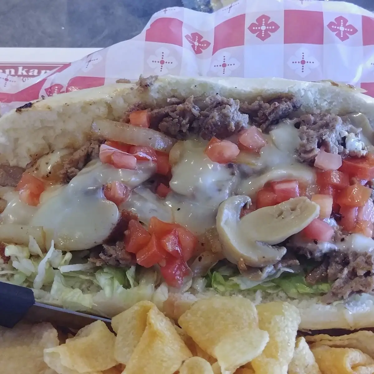 Traditional Philly Cheese Steak Sub