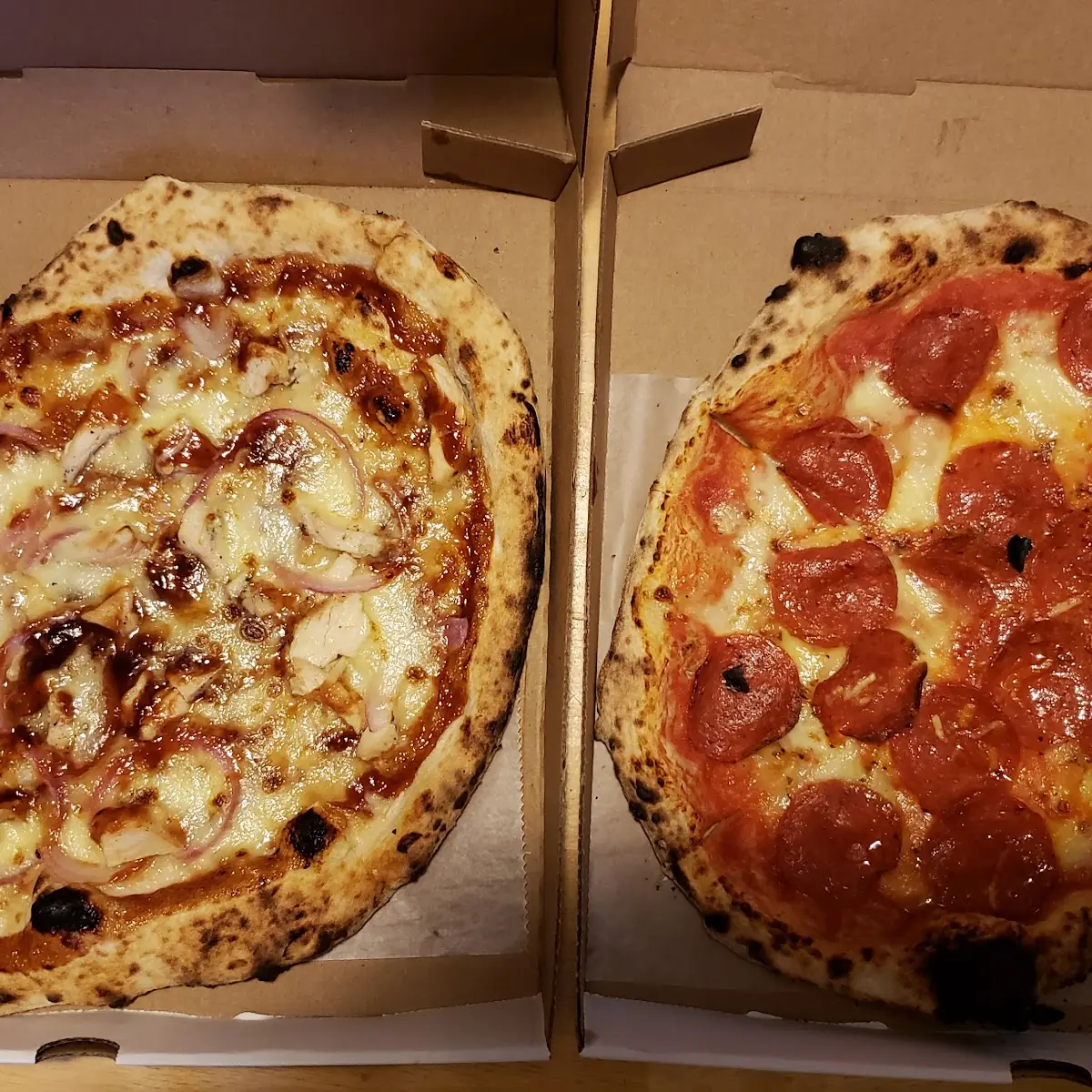 BBQ Chicken & Pepperoni Pizza