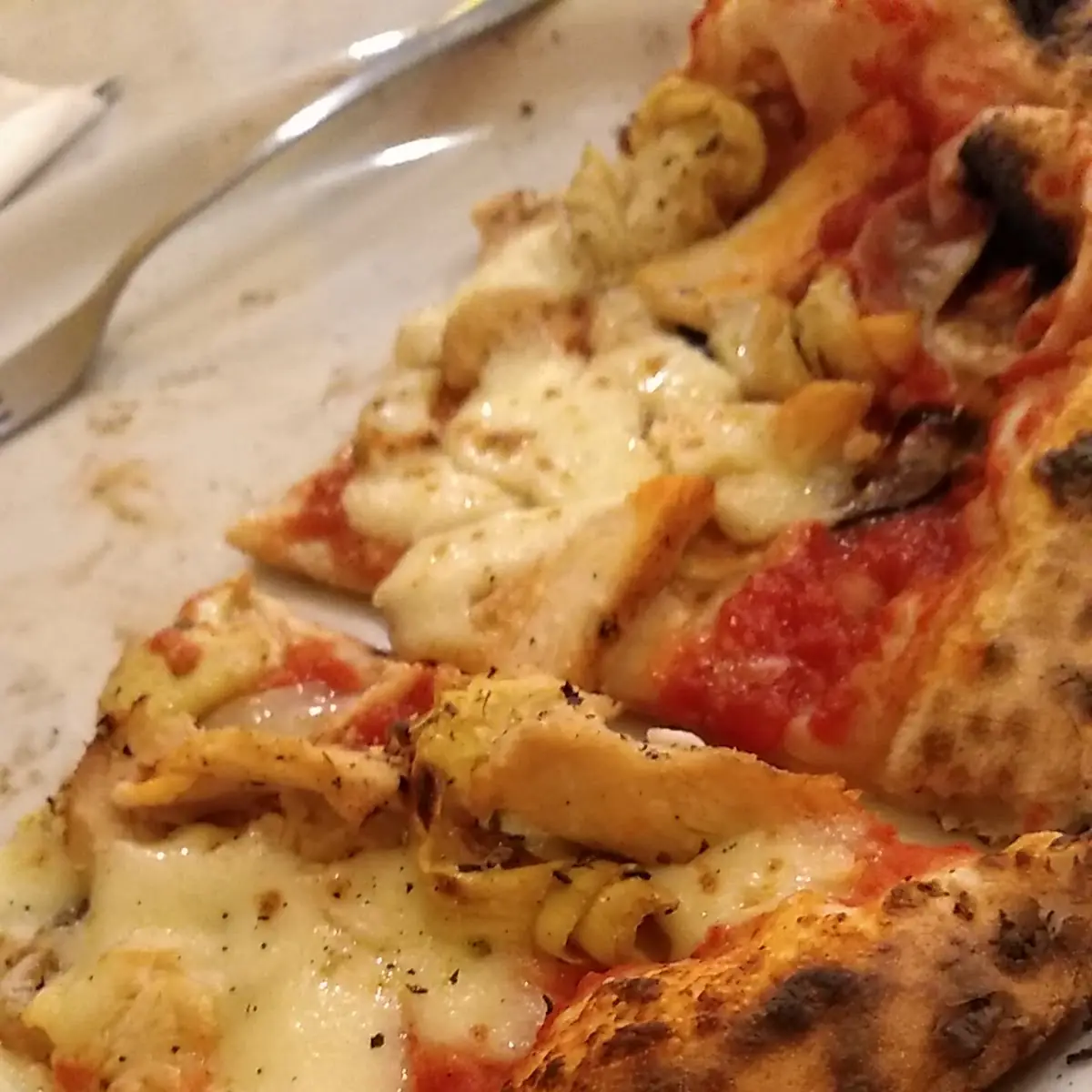 Chicken and Artichoke Pizza