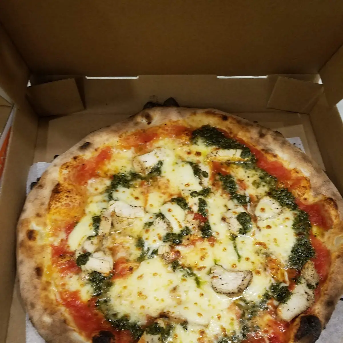 Chicken Pesto Pizza
