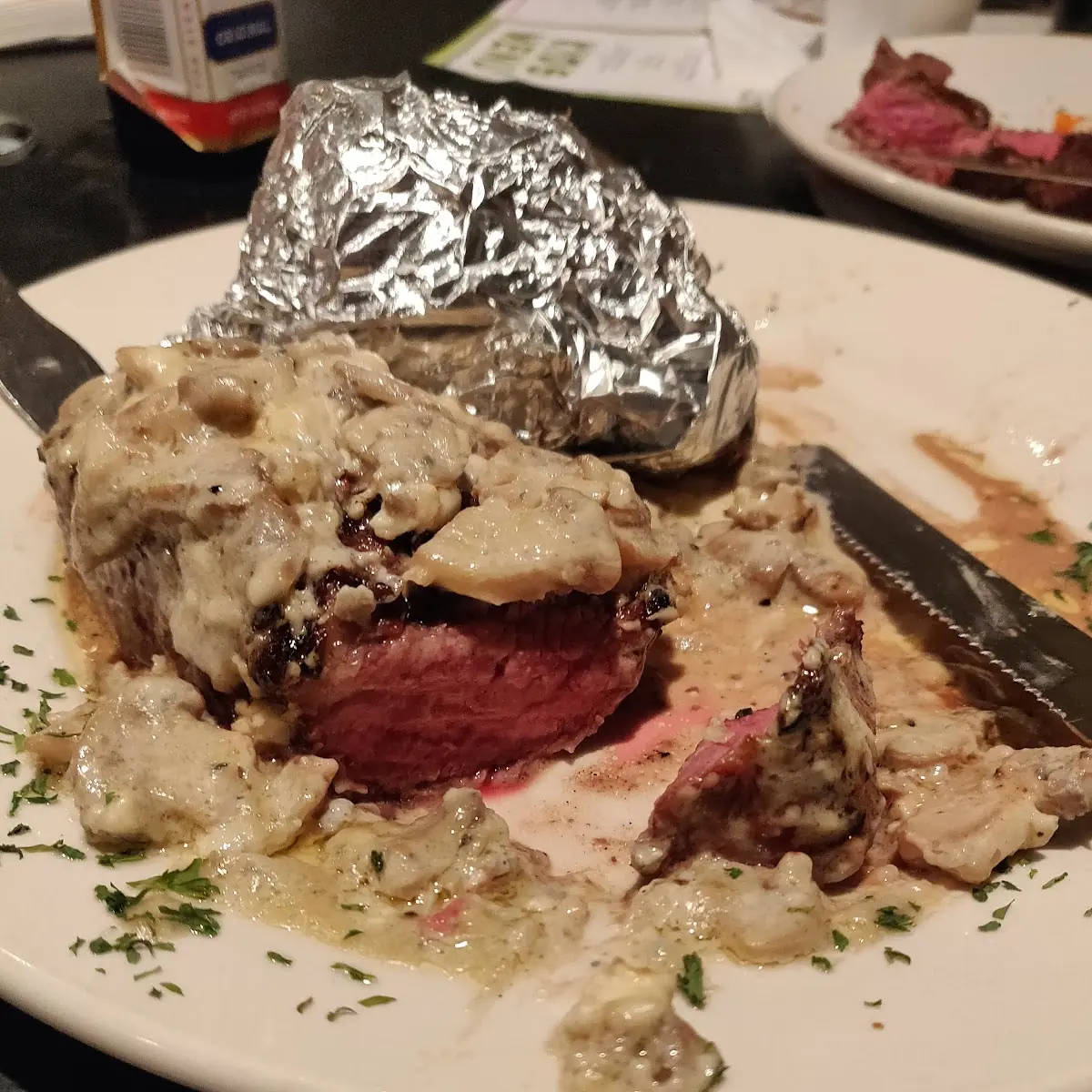 10 Oz Flat Iron Steak
