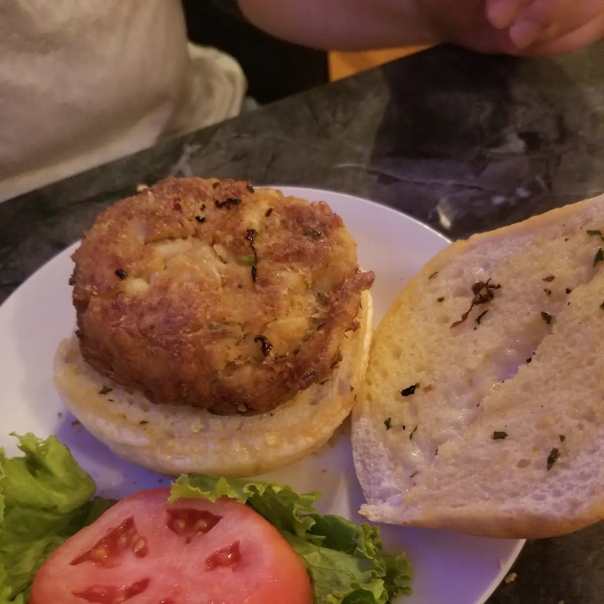 Crab Cake Sandwich