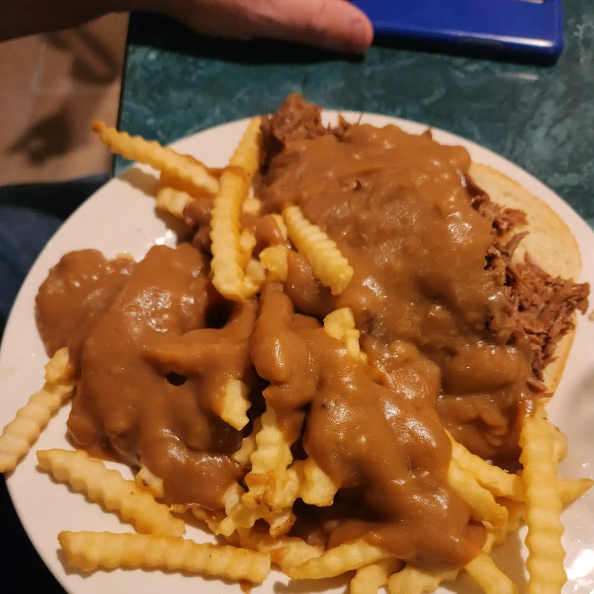 Hot Roast Beef w Brown Gravy