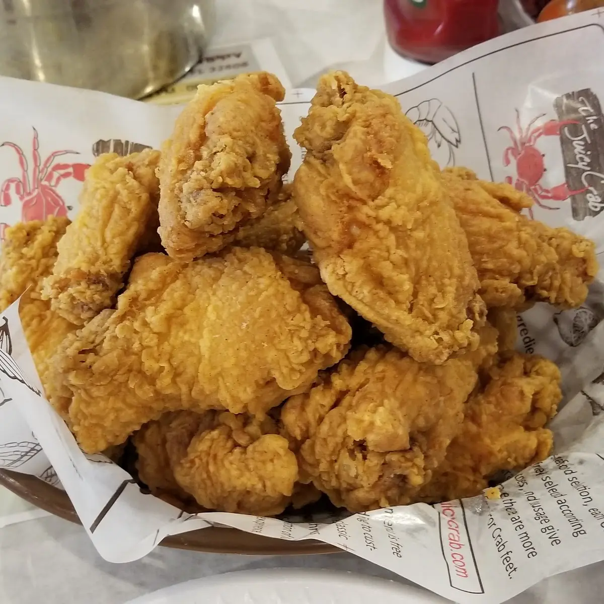 Breaded Chicken Wings