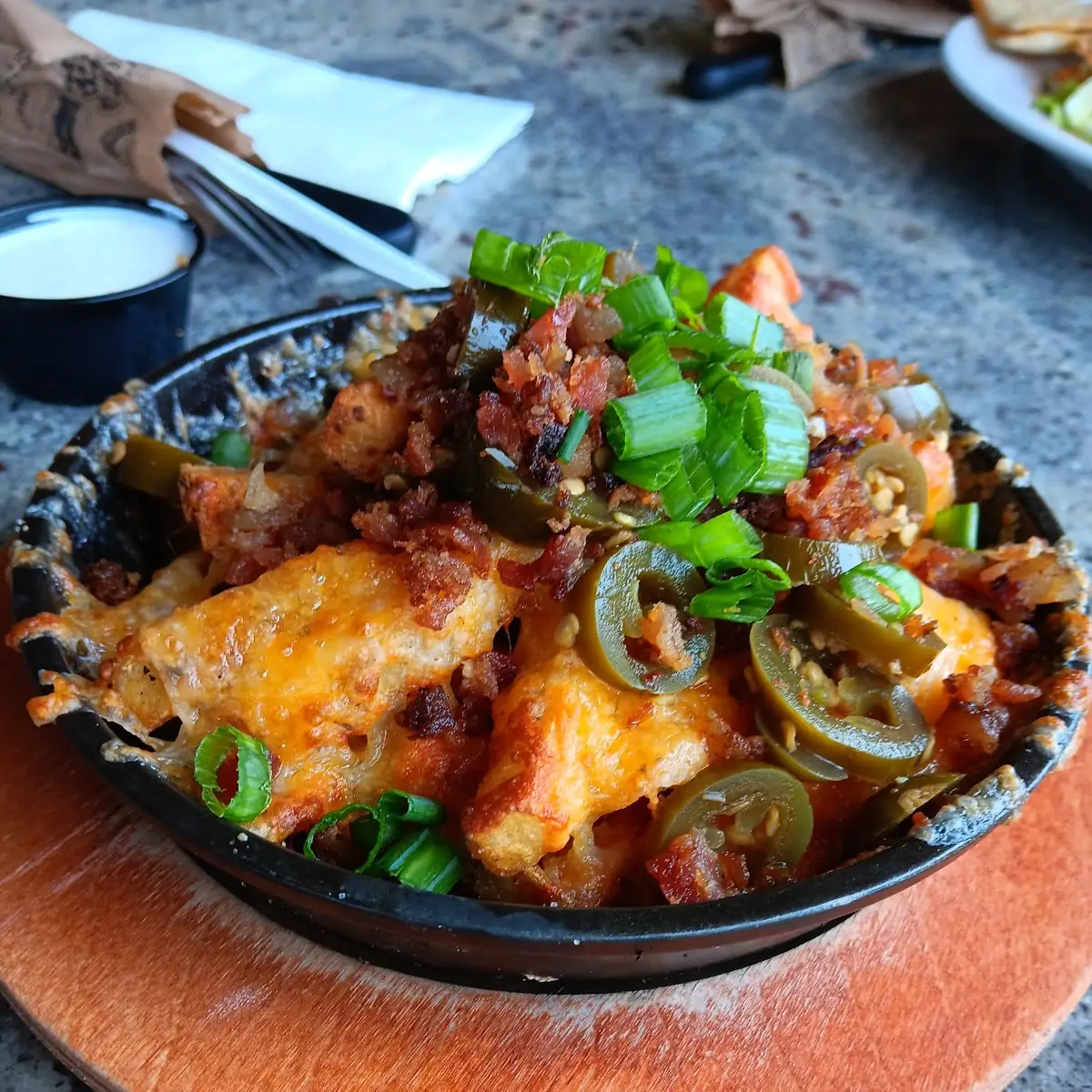 Loaded Fries with Cheese