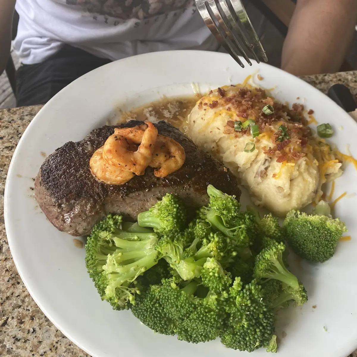 Steak & Mashed Potatoes