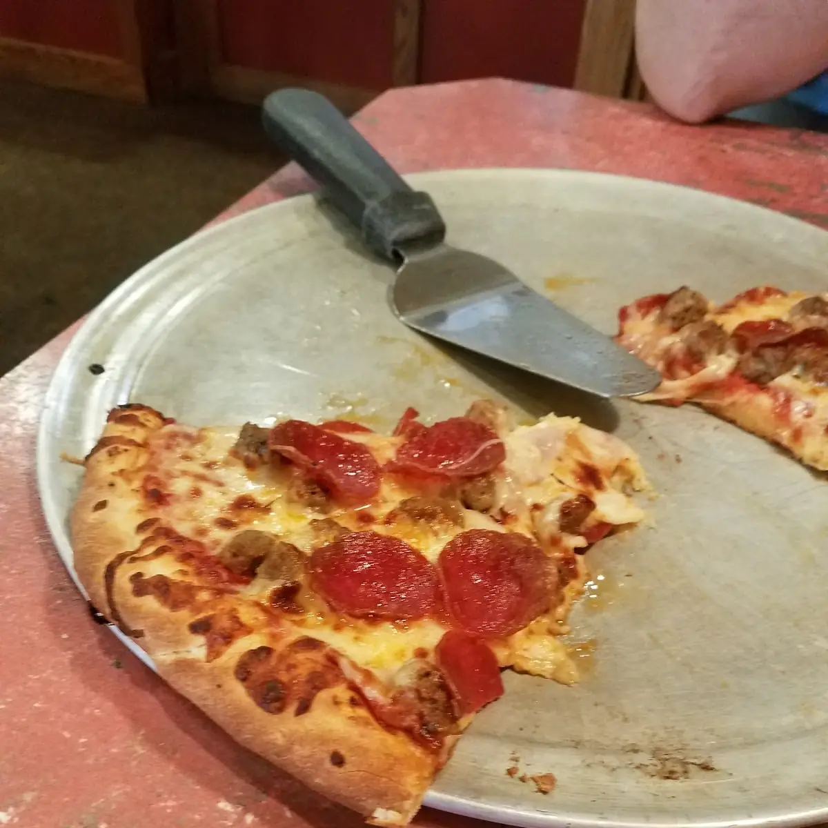 Pepperoni Sausage Pizza