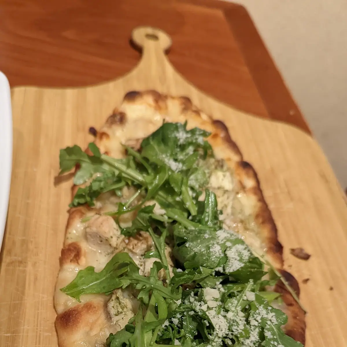 Grilled Pesto Chicken Flatbread Pizza