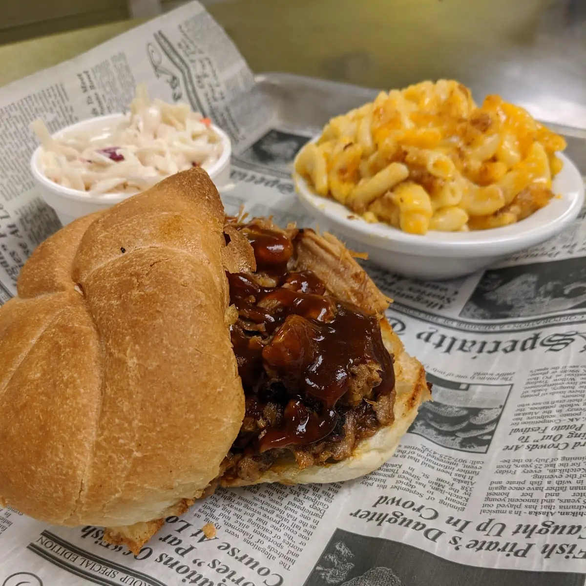 BBQ Pulled Pork Sandwich