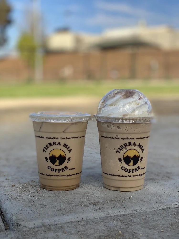 Iced Latte in Branded Cup