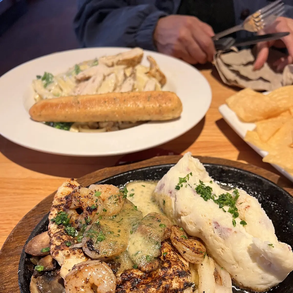 Shrimp 'N Parmesan Sirloin