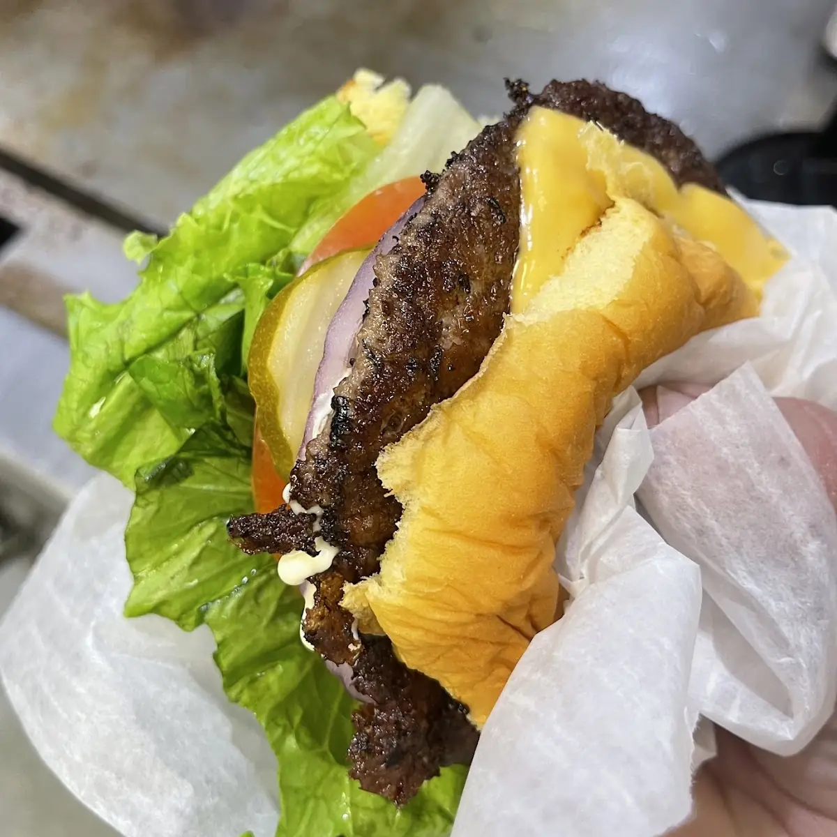 Singel Burger Menü