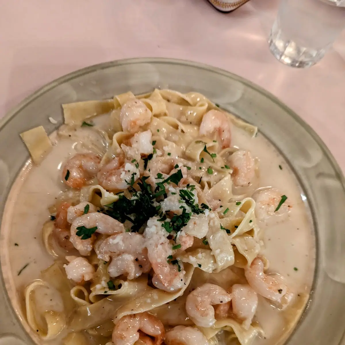 Shrimp Fettuccine Alfredo
