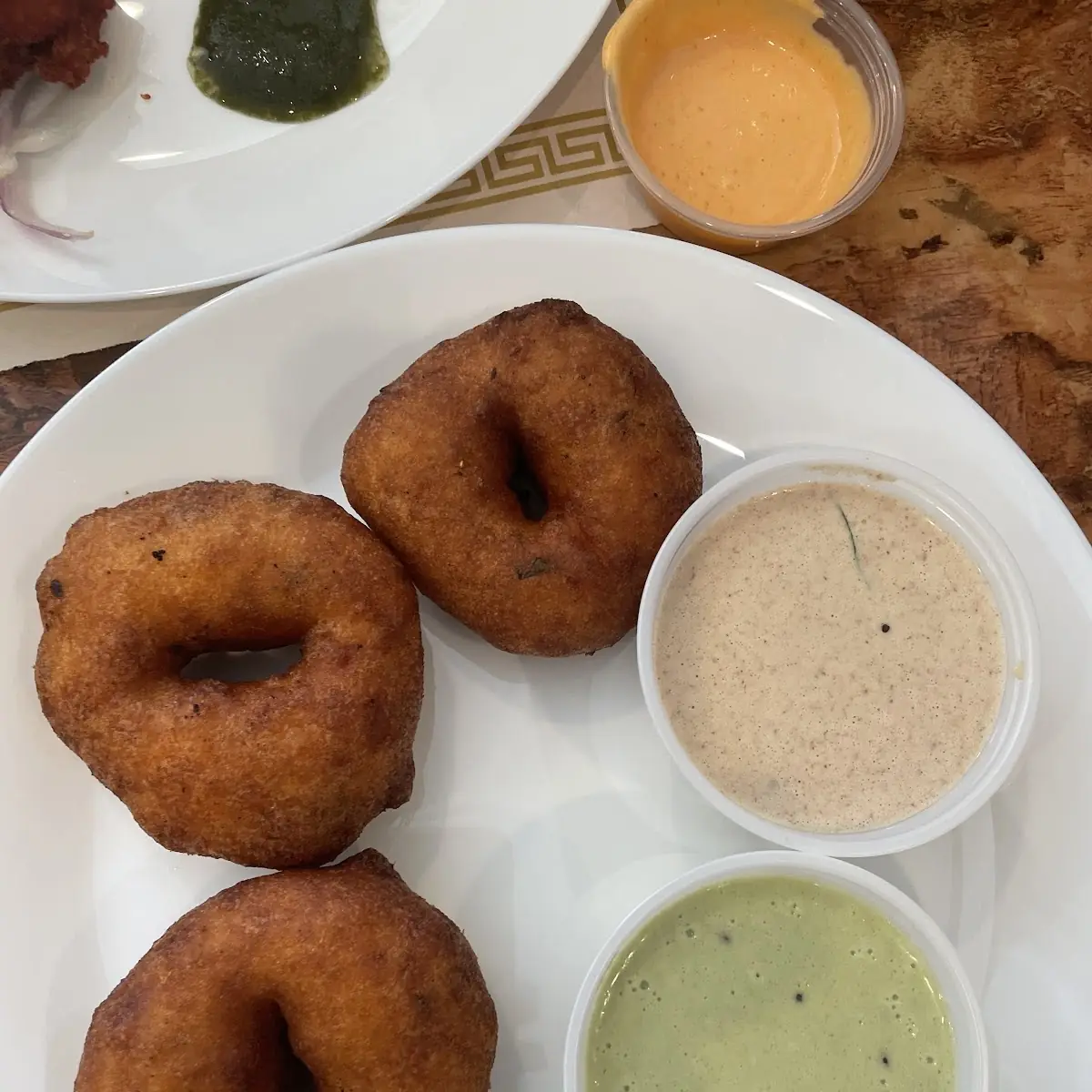 Vada Sambar and Chutney