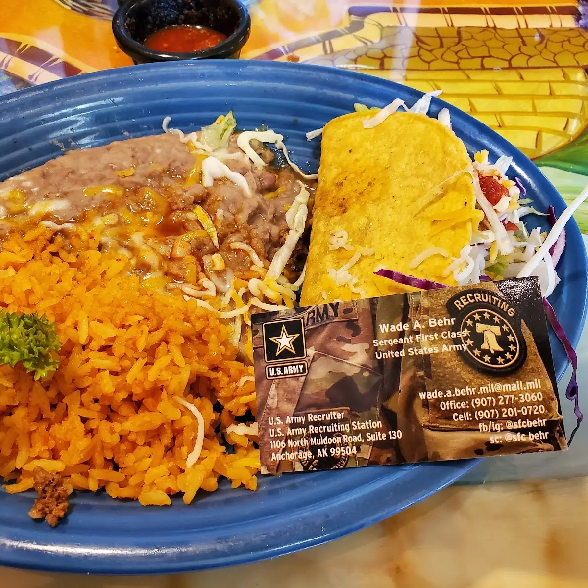 Ala Asada Taco