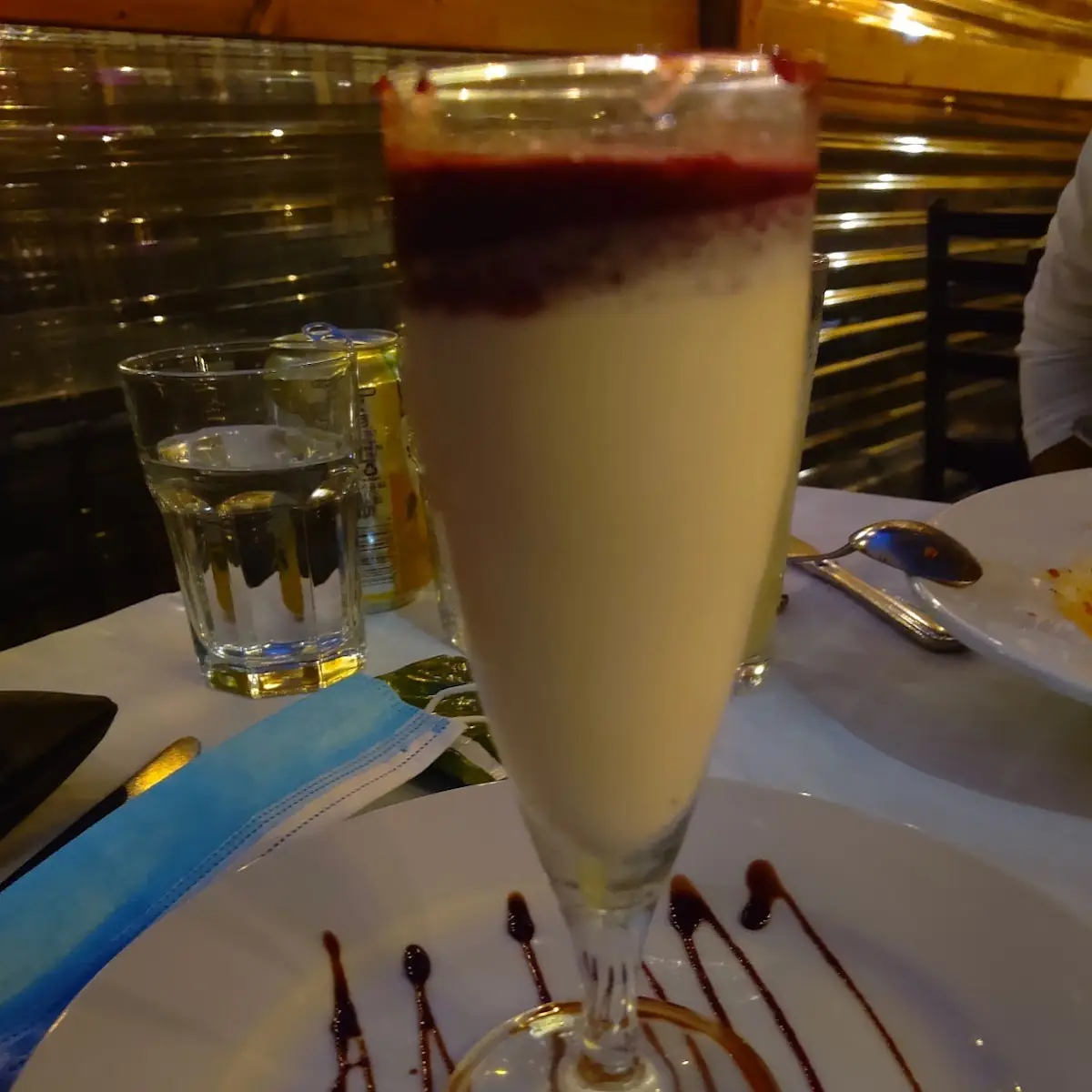 Panna Cotta with Berries
