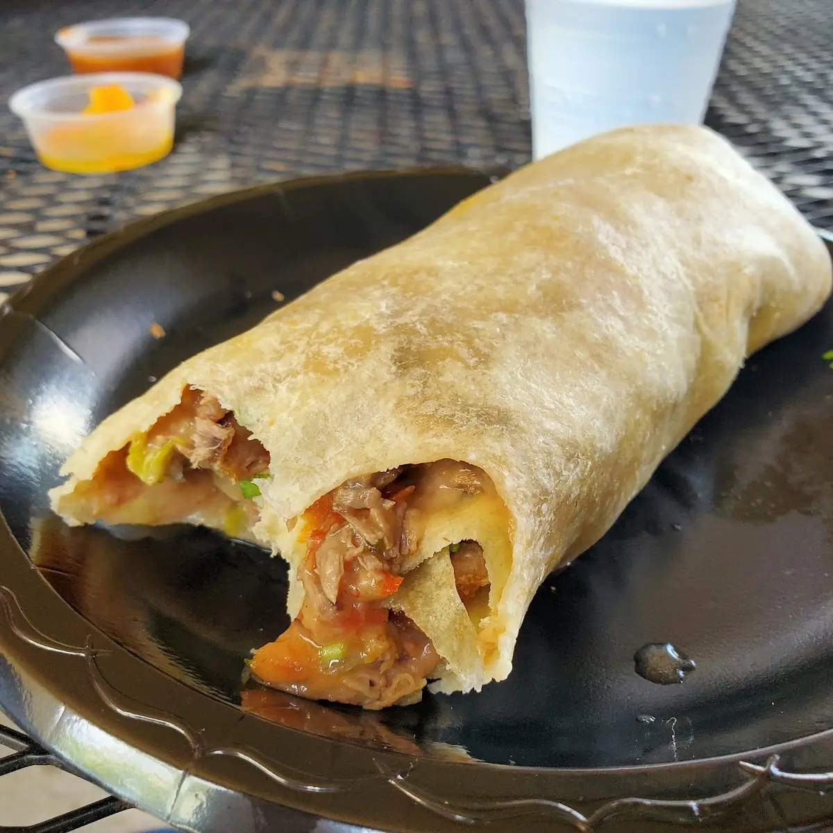 Shredded Beef Burrito