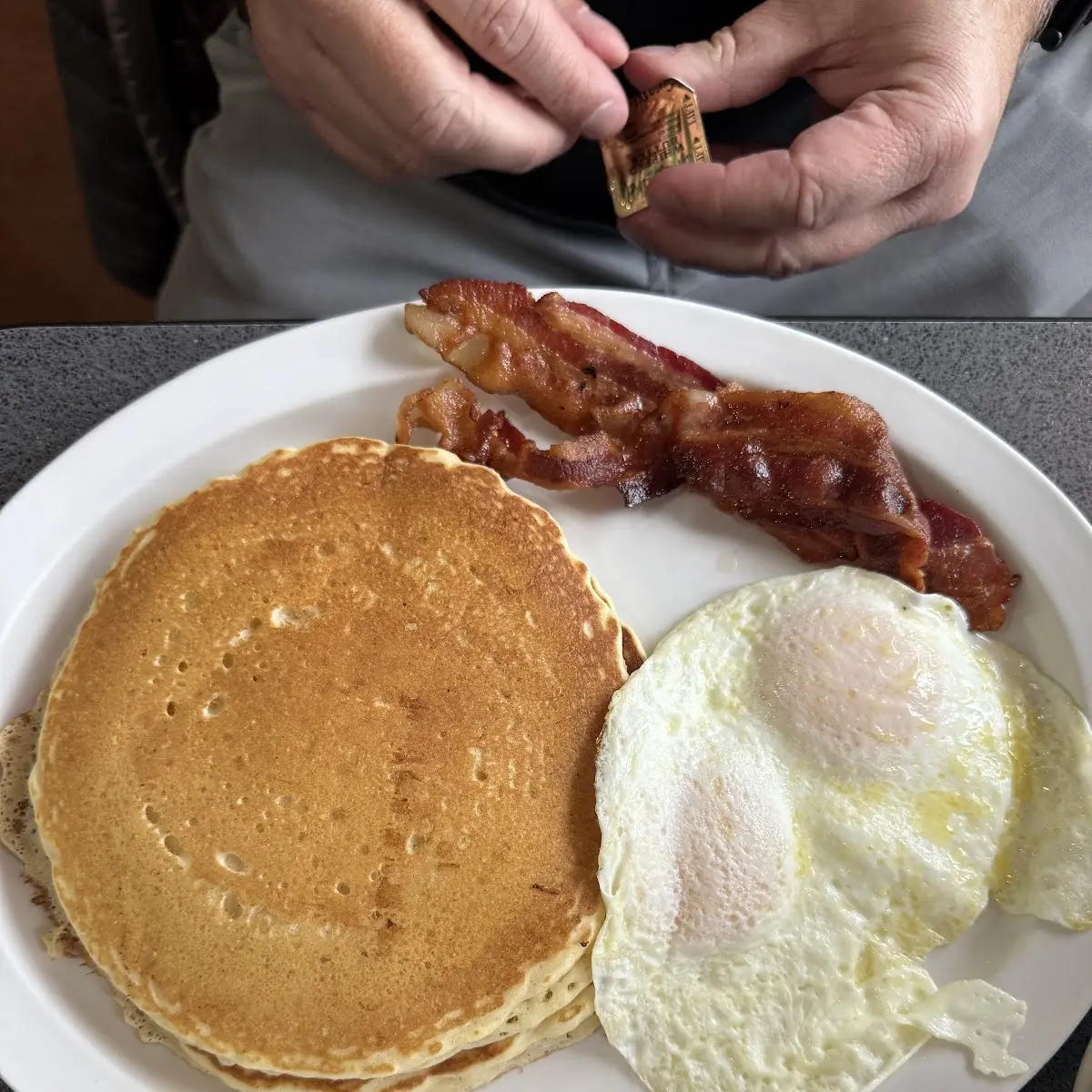 Patch Pancake Egg Bacon Sausage