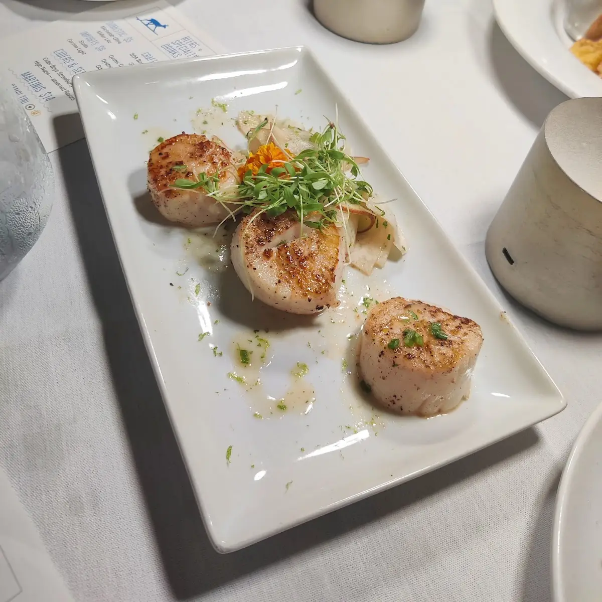 Seared Sea Scallops