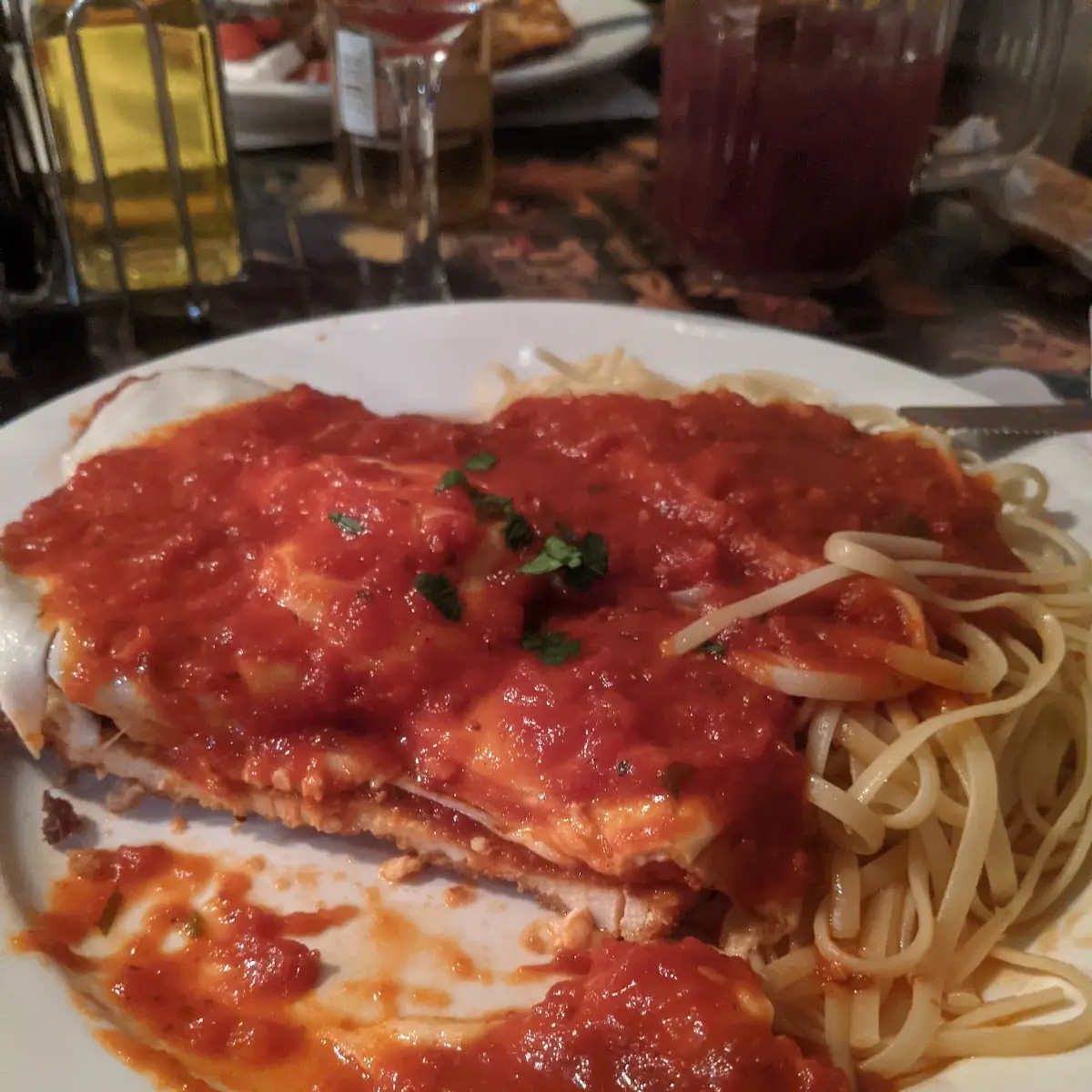 Chicken Parmigiana