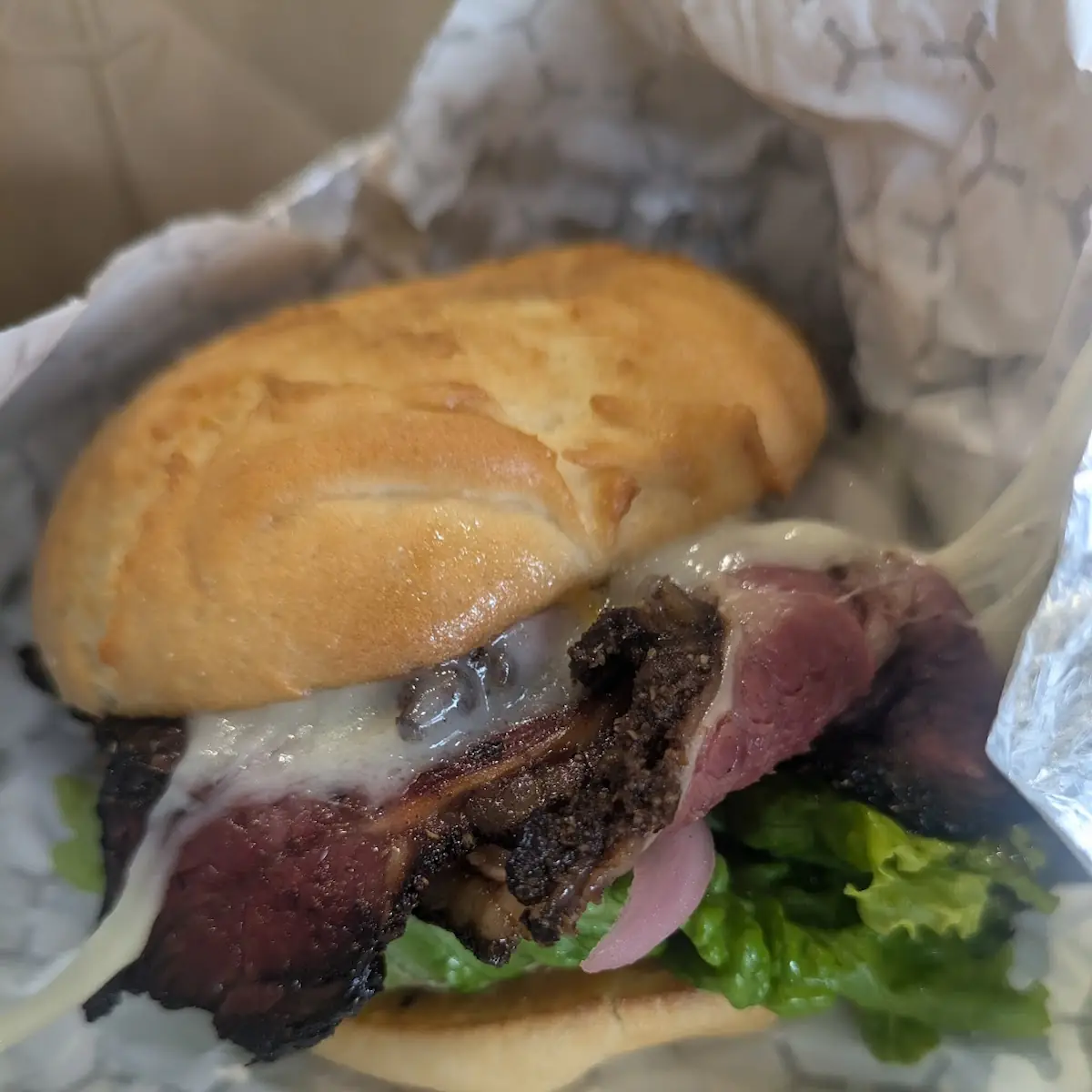 Pastrami on Gluten Free Bread