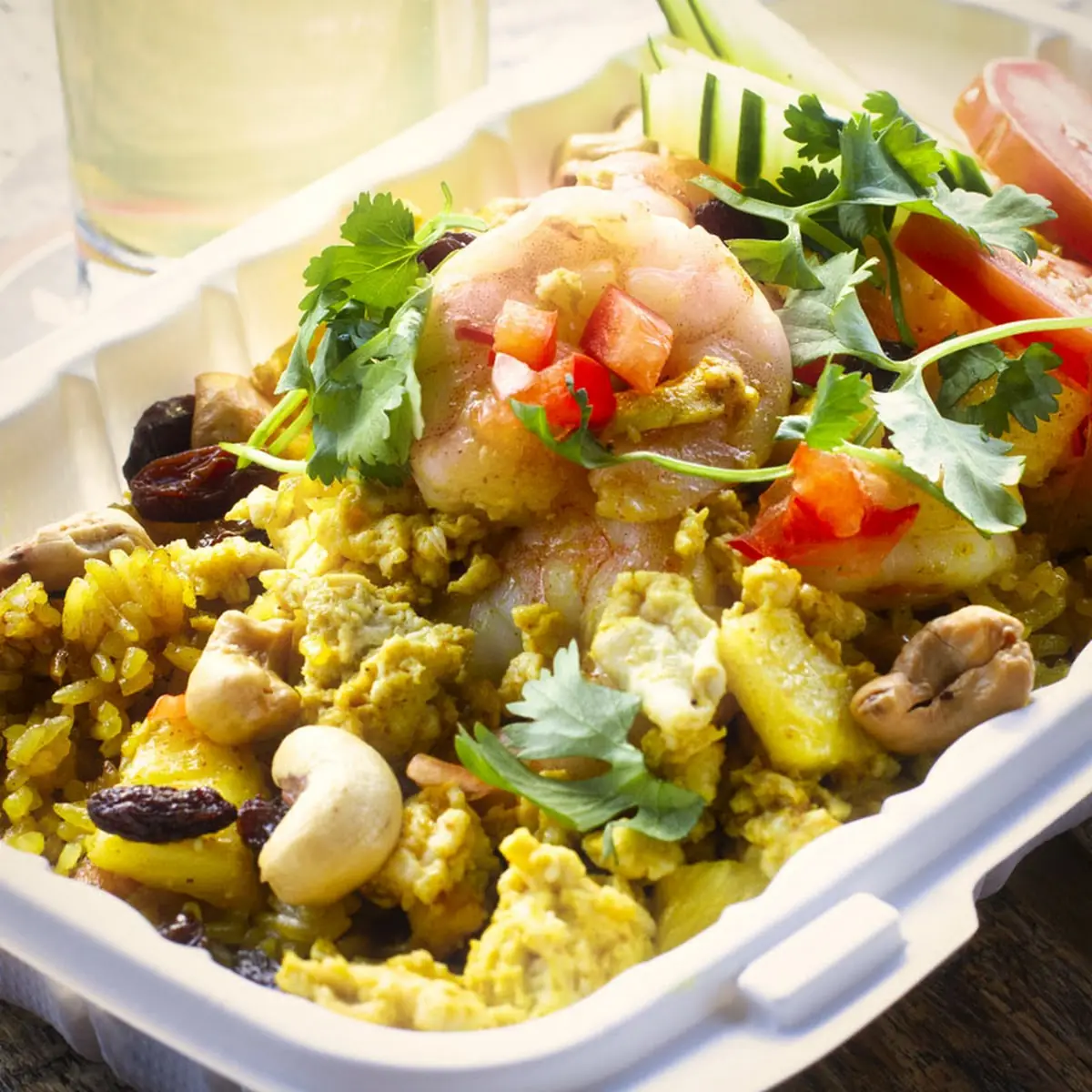 Pineapple Shrimp Fried Rice