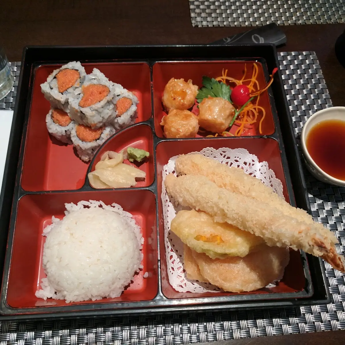 Shrimp Tempura Dinner Bento Box