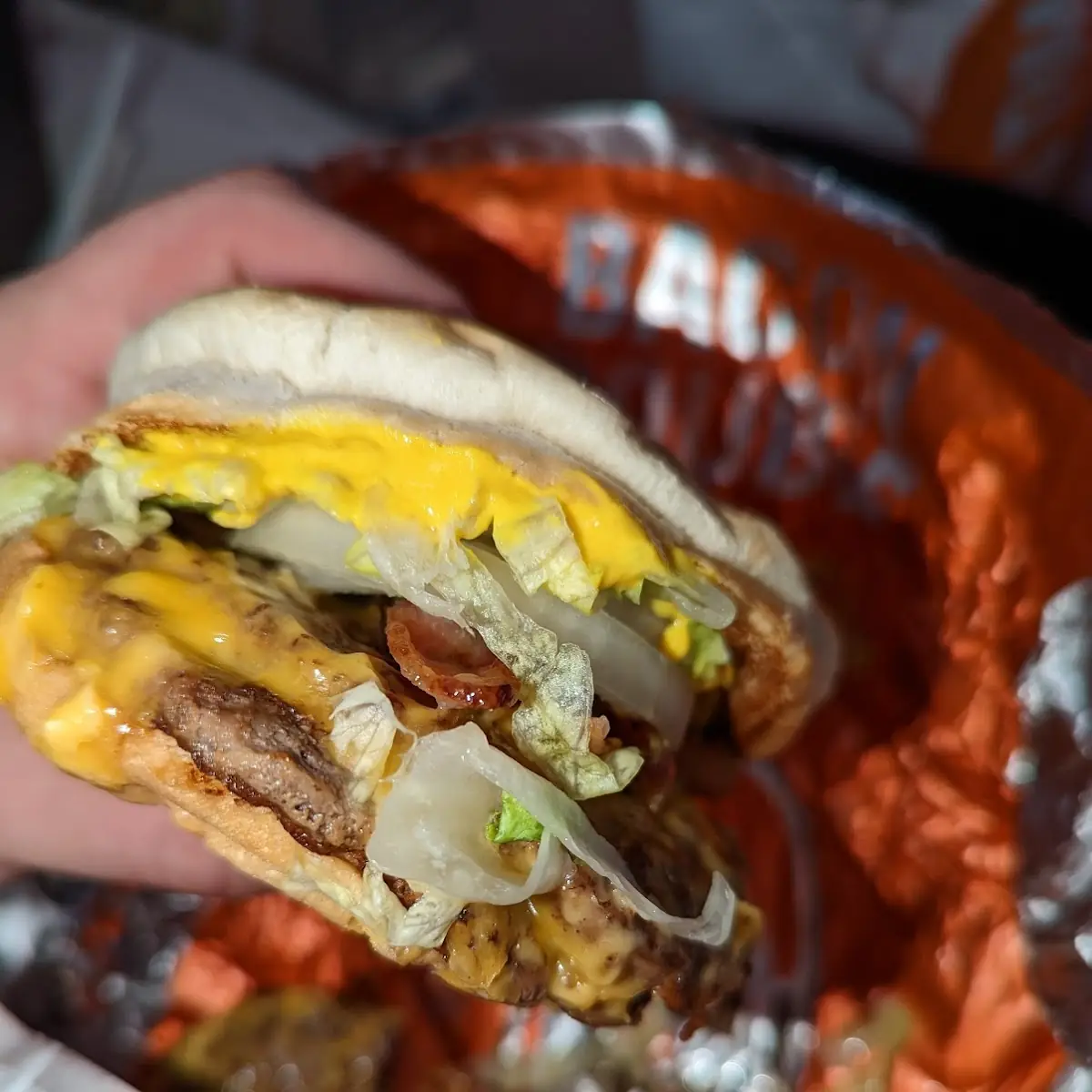 Bacon Double Cheeseburger