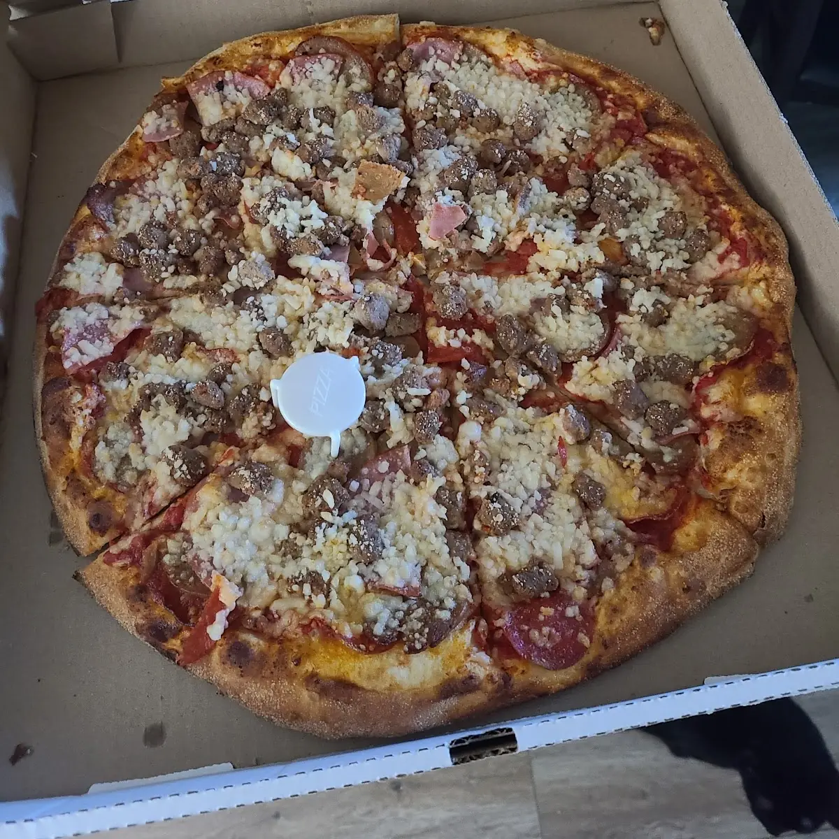 Meat Lovers with Vegan Cheese