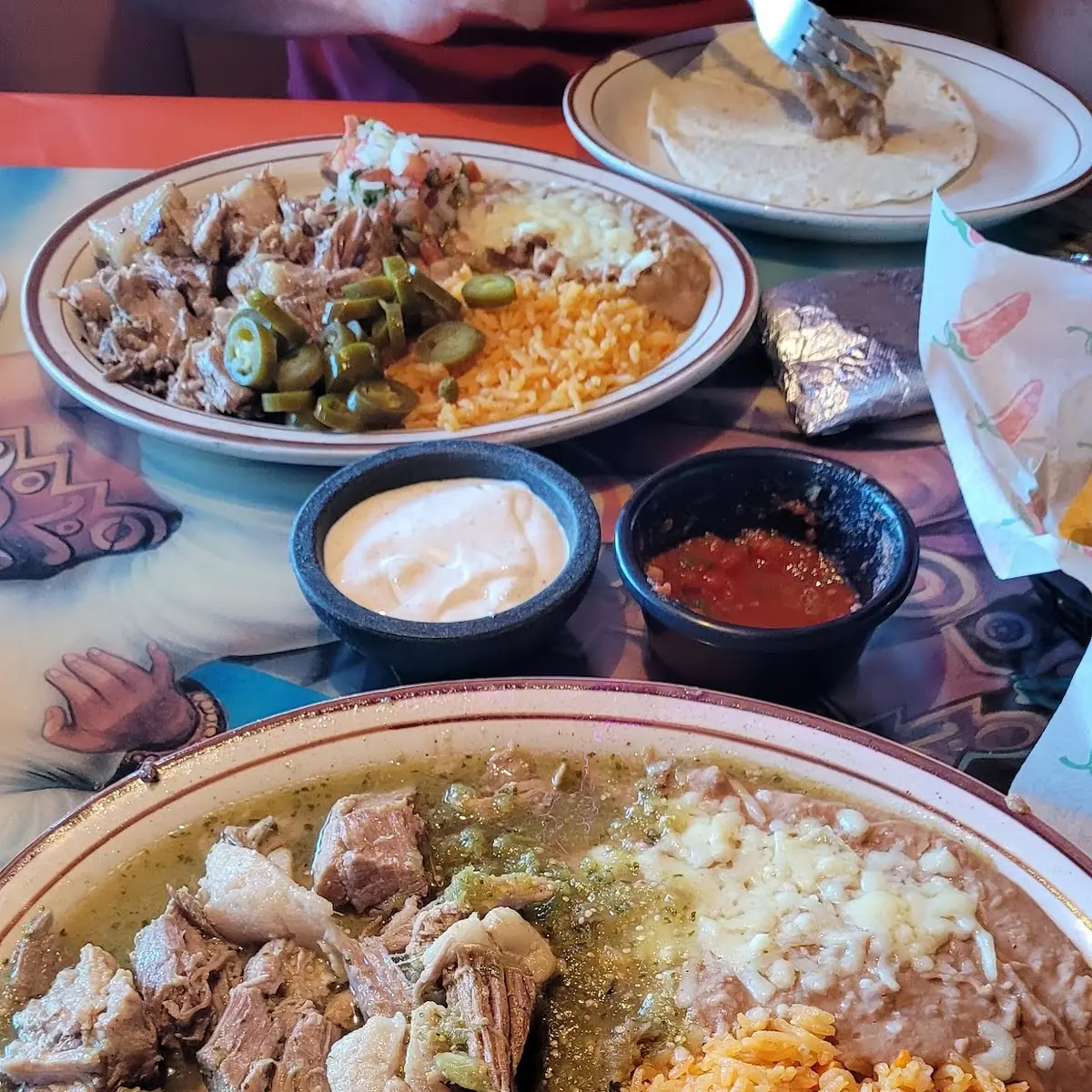 Chile Verde Plate