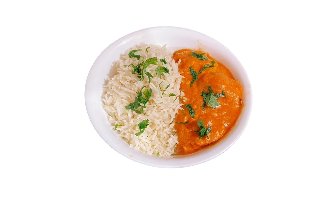 Butter Chicken Rice Bowl