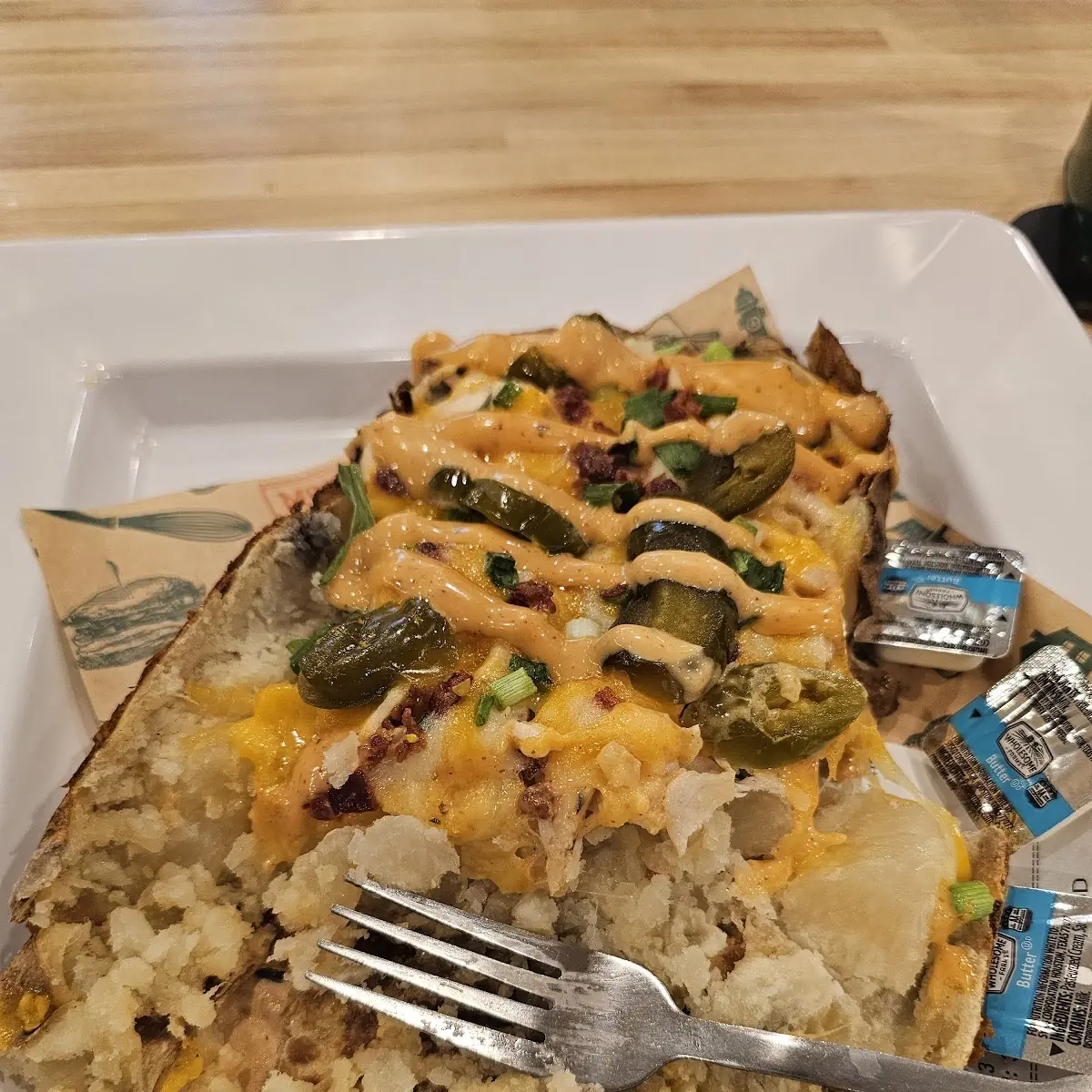 Chicken Bacon Ranch Spud