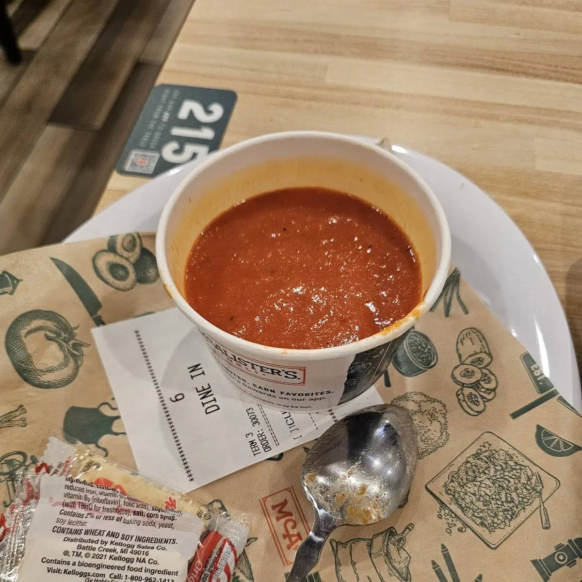 Tomato Basil Soup