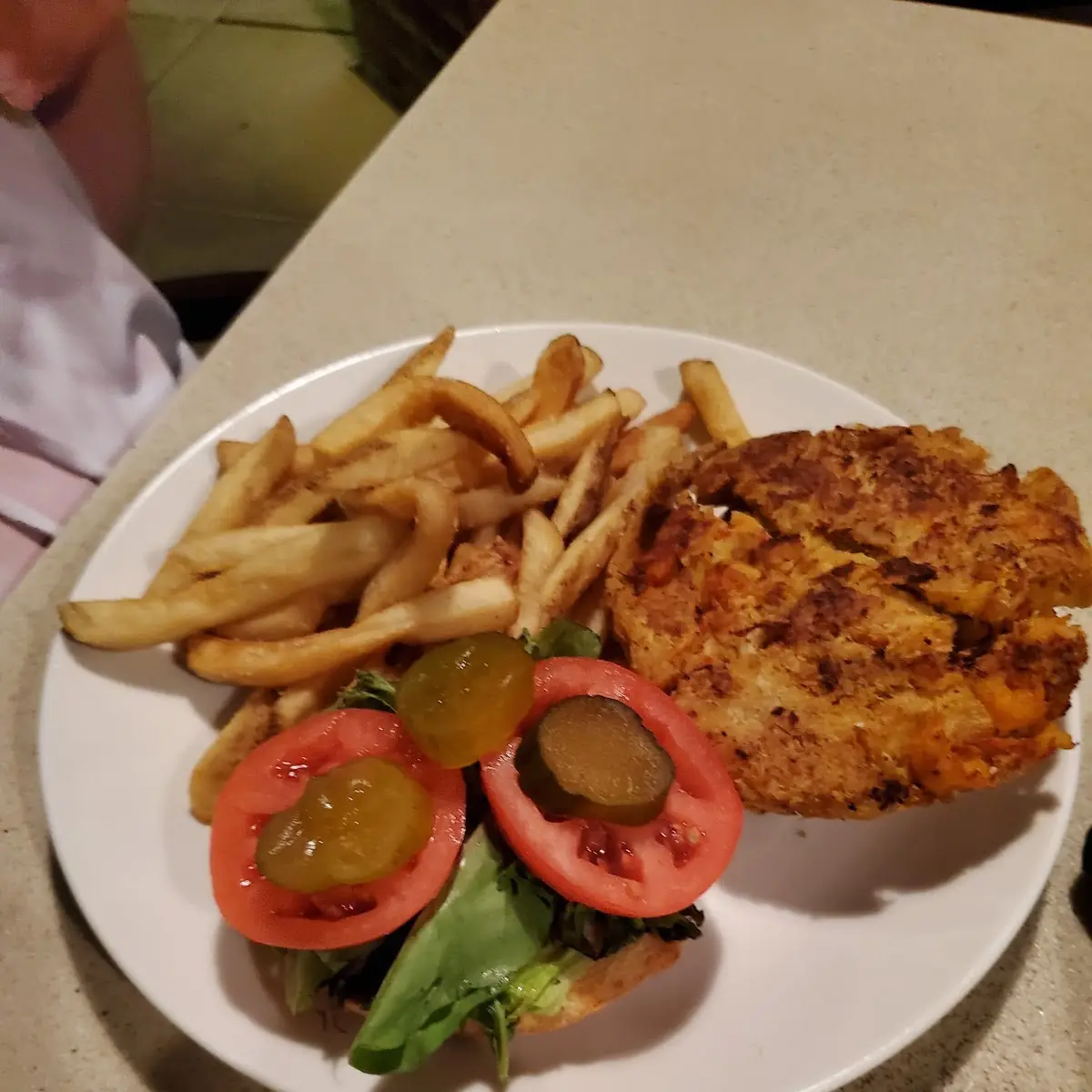 Crab Cake Sandwich