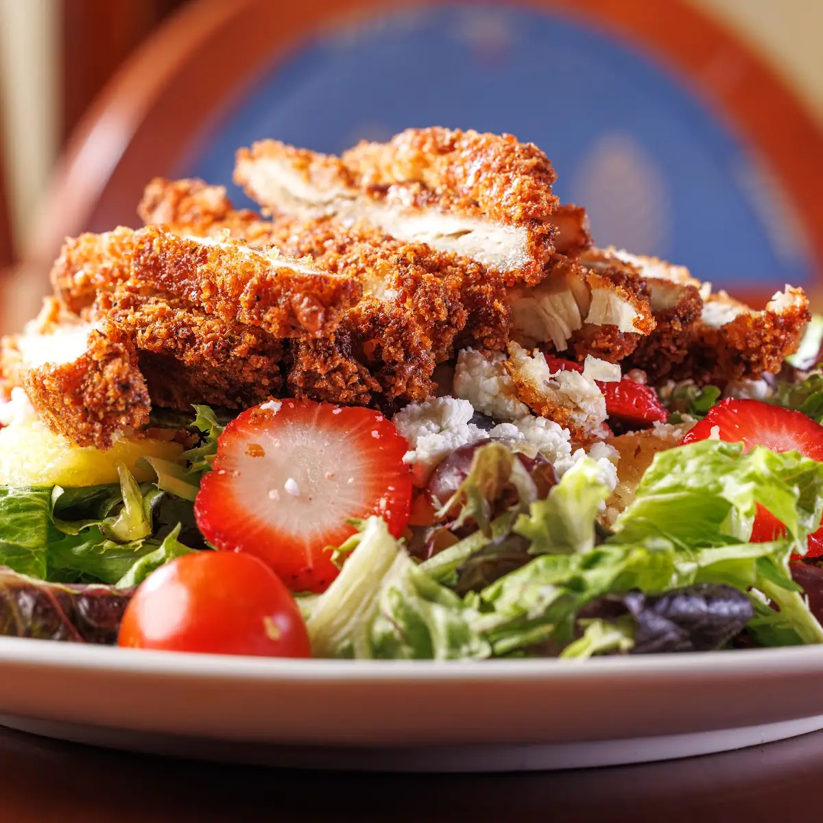 Pecan Crusted Chicken Salad