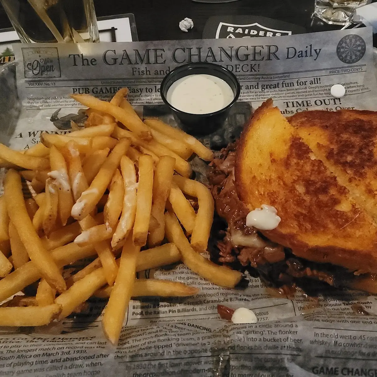 Beef Rib Cheese Sandwich