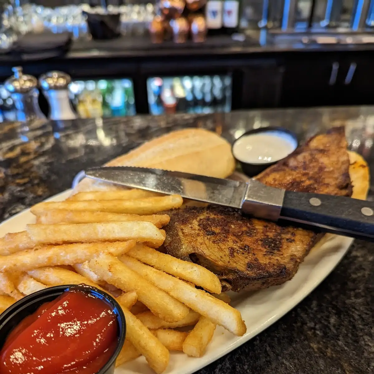 Blackened Prime Rib Sandwich