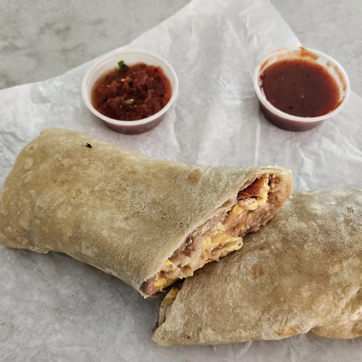 Bacon Breakfast Burrito