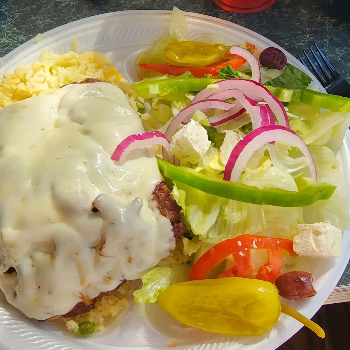 Hamburger Steak Plate