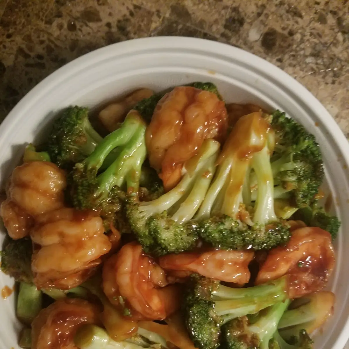Shrimp and Broccoli with Garlic Sauce