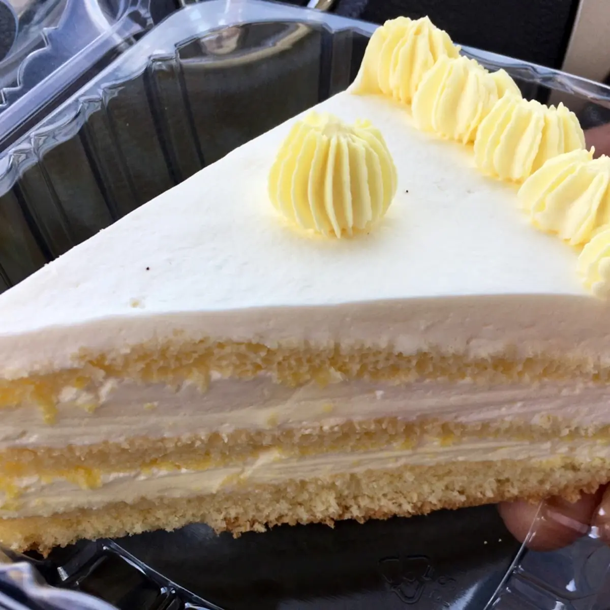 Lemon Cake Slice