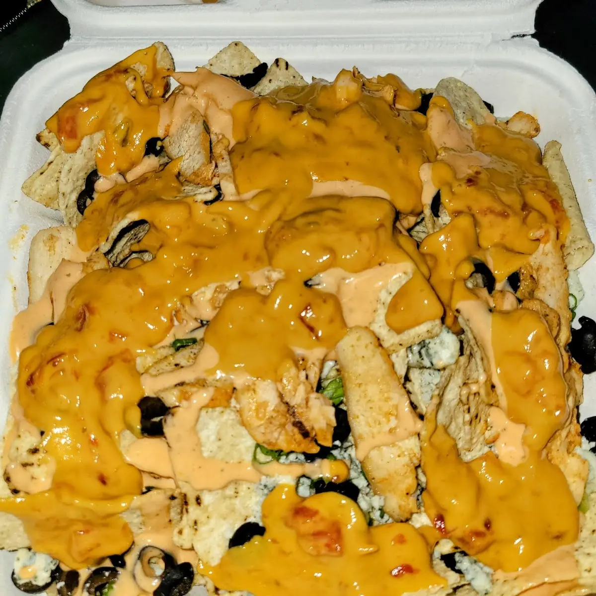 Buffalo Chicken Nachos
