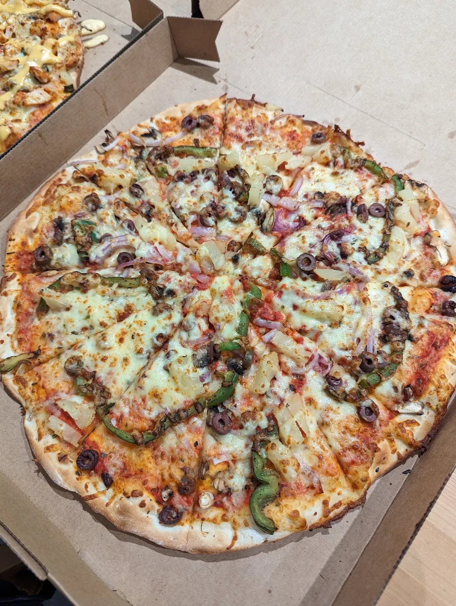 Vegetarian Pizza V, Yummy Manoush