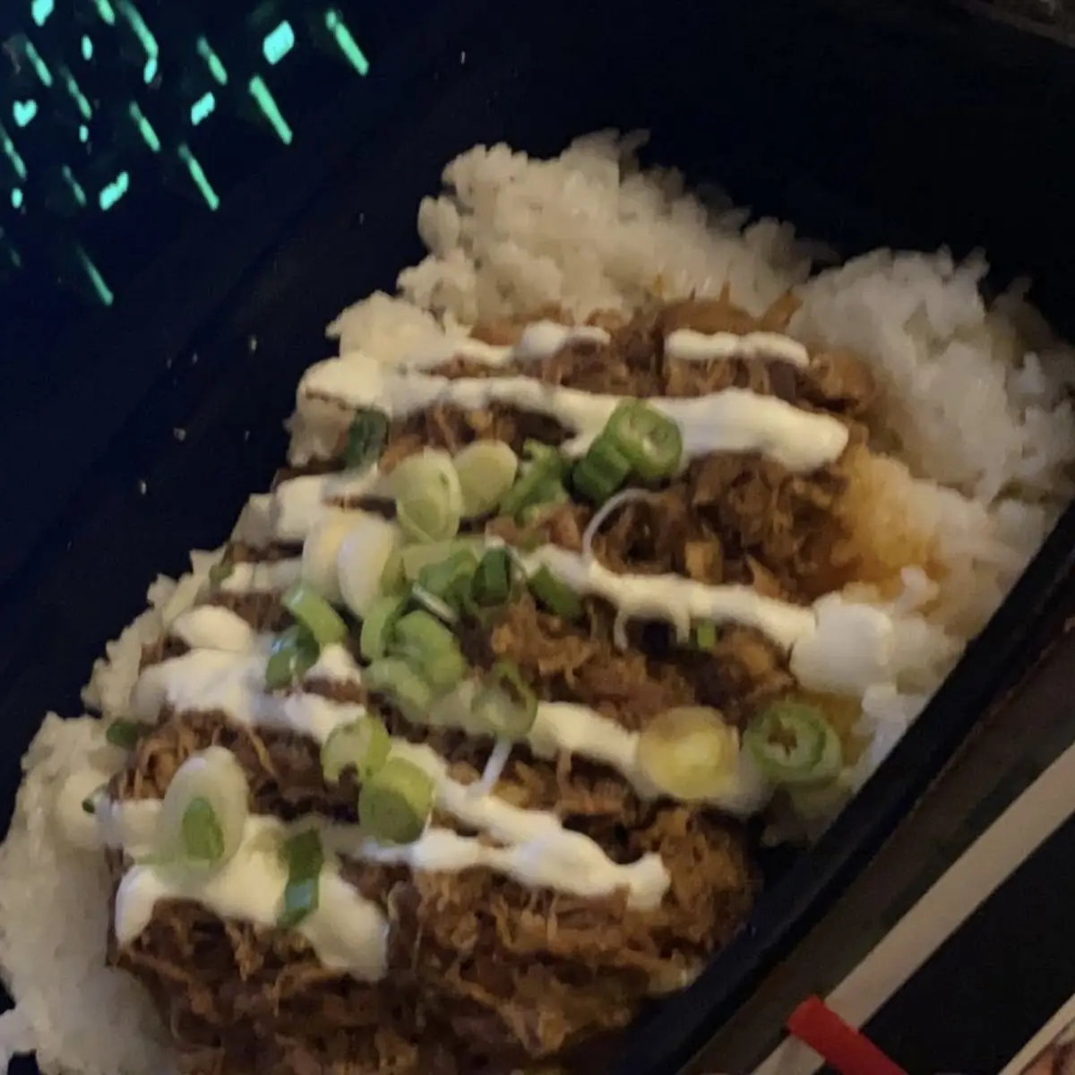 BBQ Pulled Pork Rice Bowl