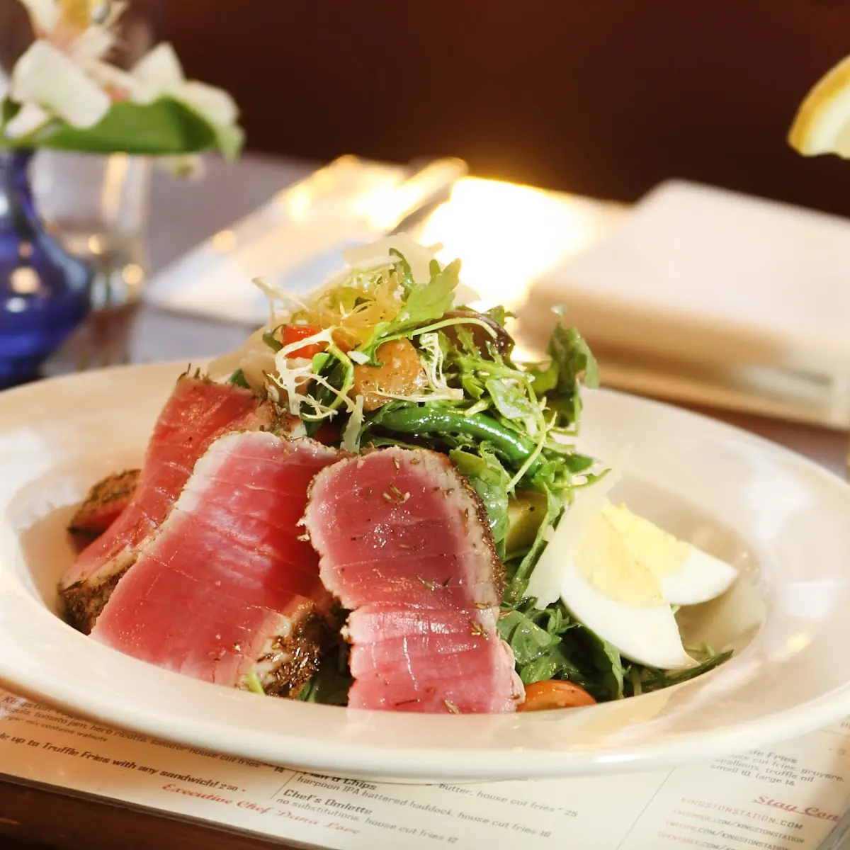 Seared Tuna Niçoise Salad