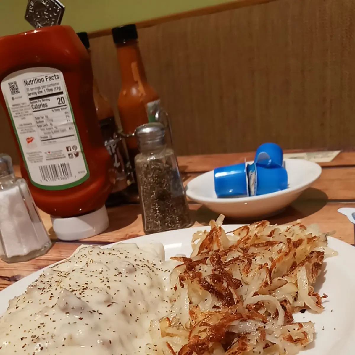 Biscuits and Gravy Hash Browns