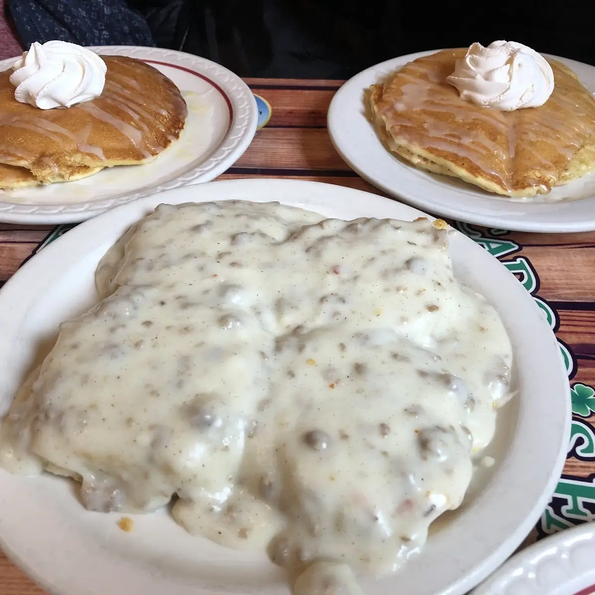 Biscuits in Sausage Gravy
