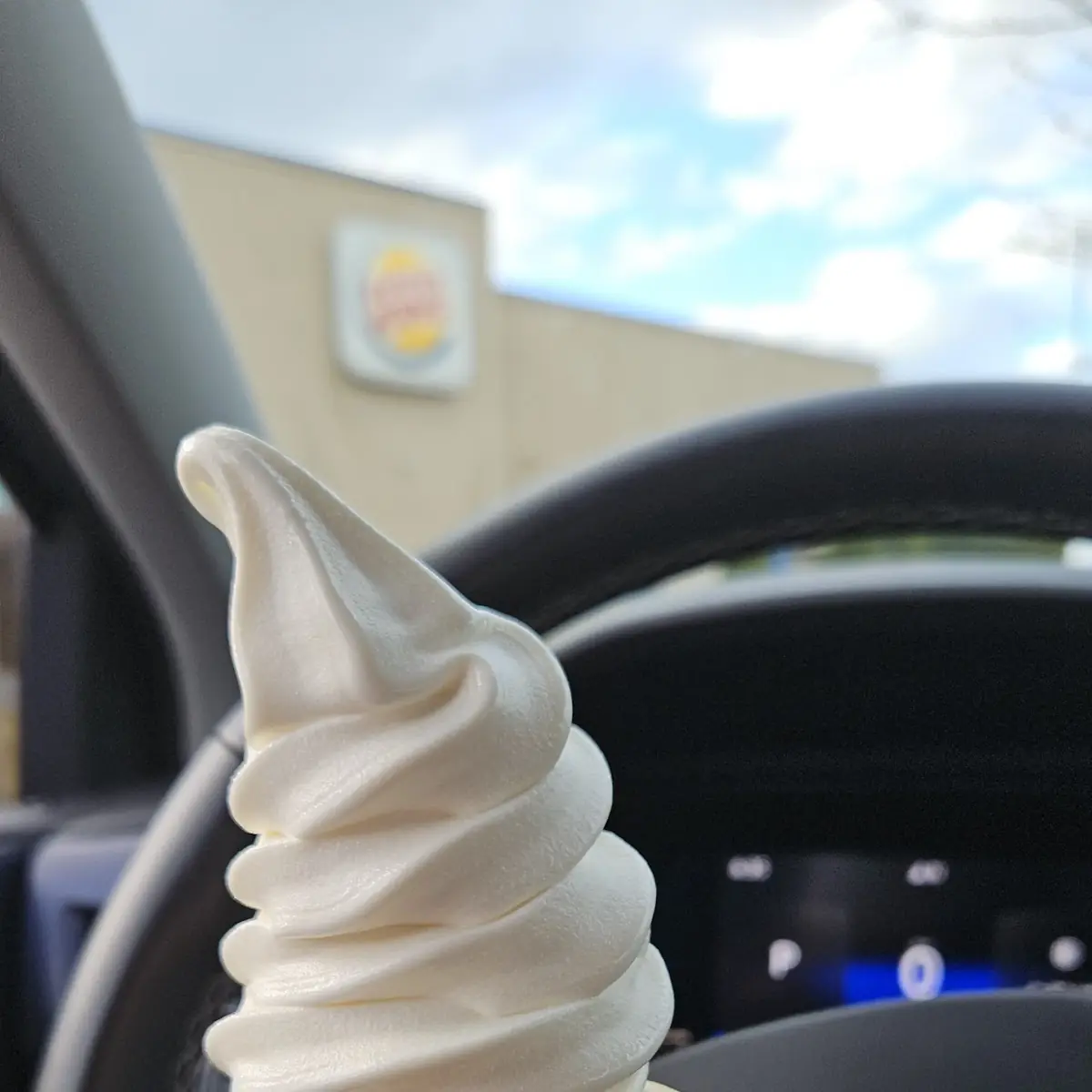 Vanilla Ice Cream Cone